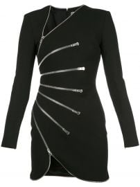 Alexander Wang zipped mini dress zipped mini dress at Farfetch